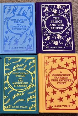 Mark Twain Book Collection 4 Set