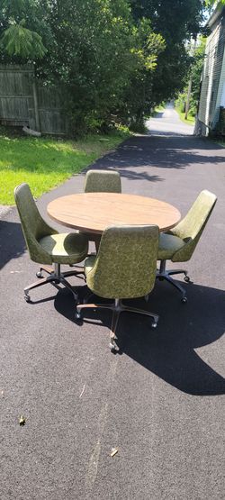 MCM table & chairs