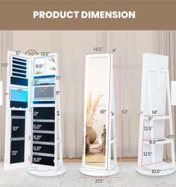 Mirror / jewelry storage
