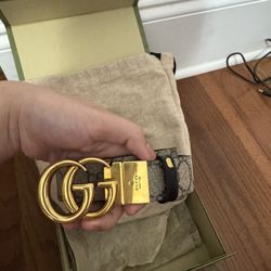 GUCCI MARMONT REVERSIBLE BELT