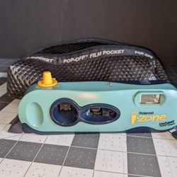 Polaroid I-Zone pocket Instant Camera With Bag.