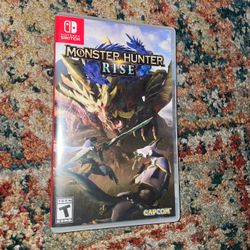 Monster Hunter Rise For Nintendo switch