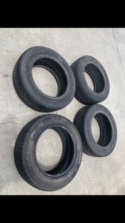 4 — 215/60r16 Doral Tires Good Treads 90% Treads!!!