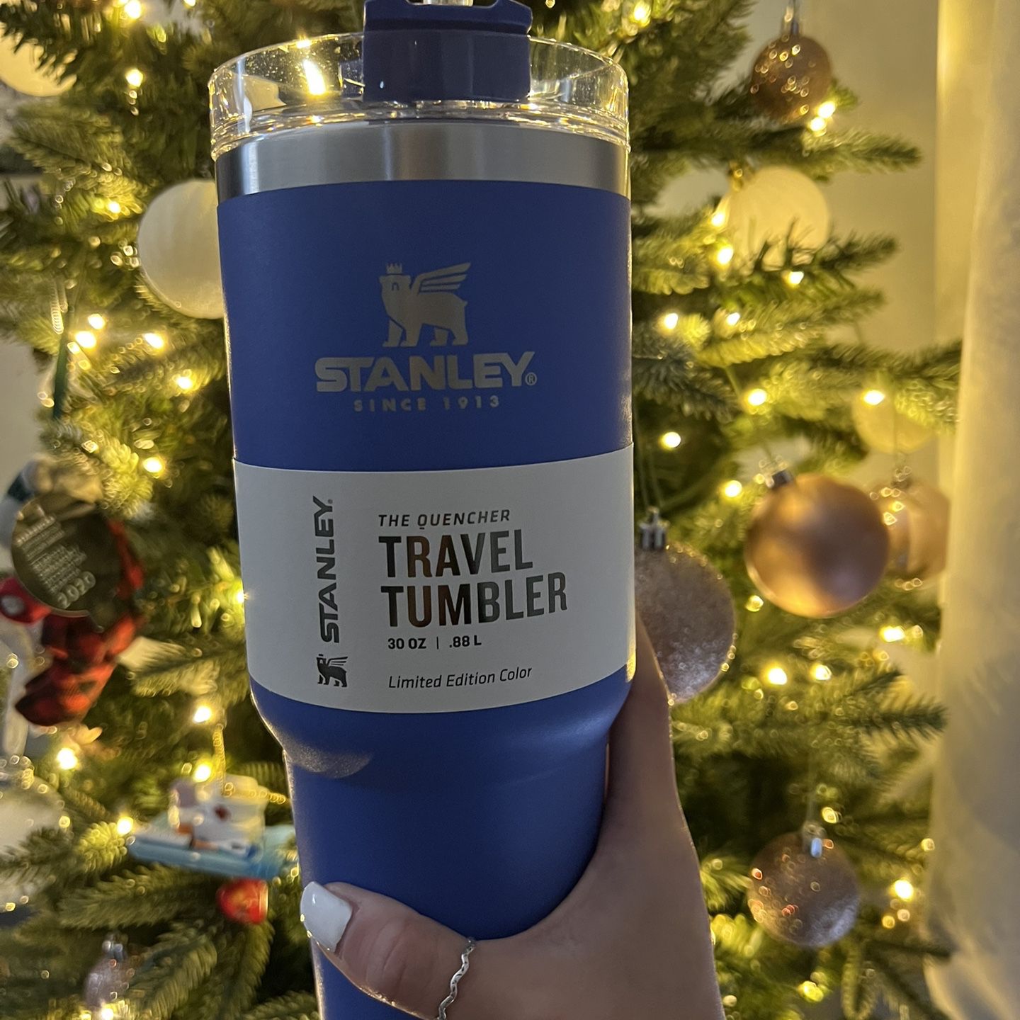 Stanley The Quencher PERIWINKLE ENVY 30 Oz Travel Tumbler LIMITED EDITION  COLOR