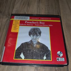 Recorded Books Presents Preacher's Boy By Katherine Paterson Audiobook 2001. Has some wear from age and storage. Sold as is.