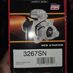 Starter for ford 2500 ecoline vane