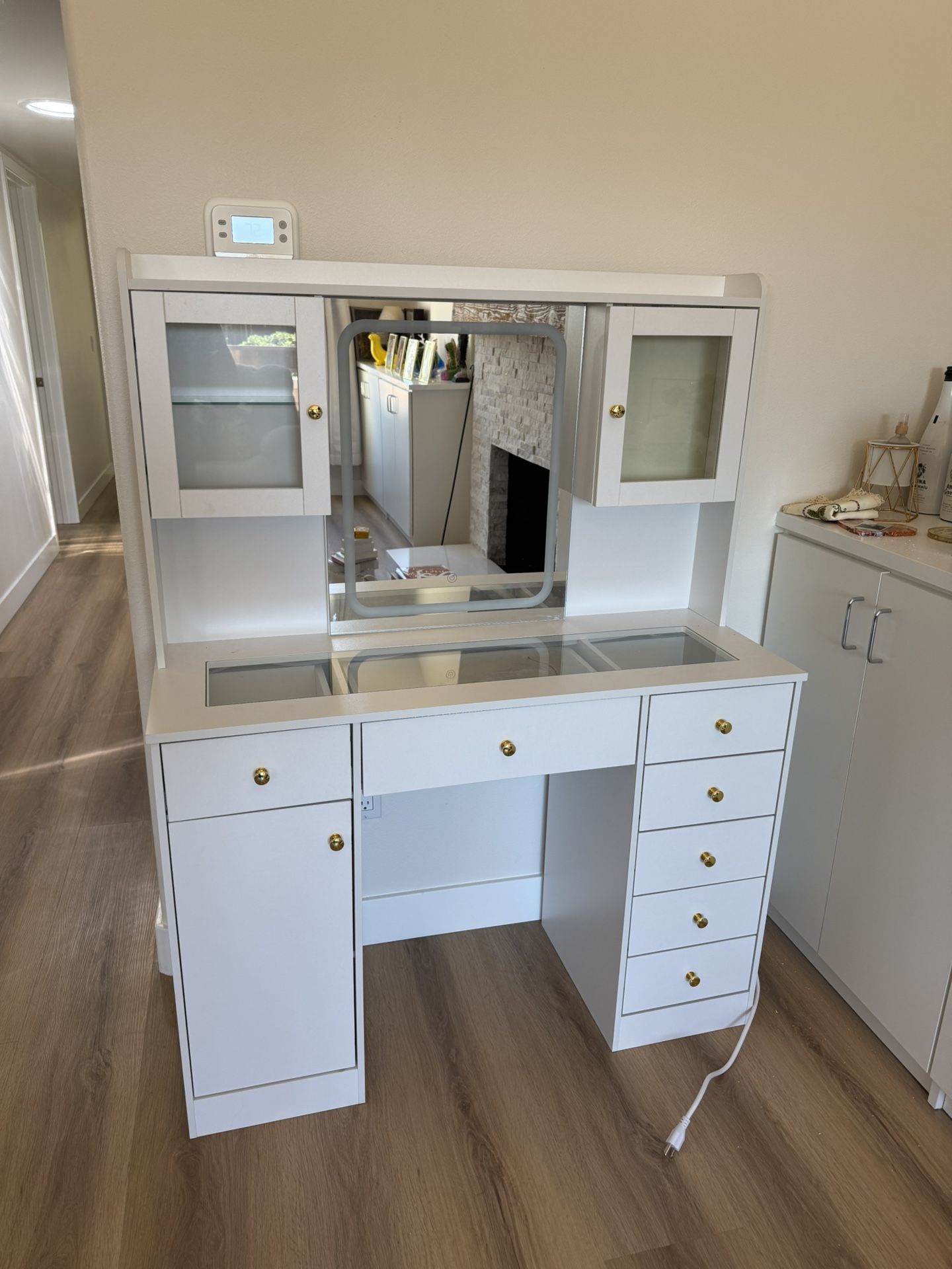 White Vanity