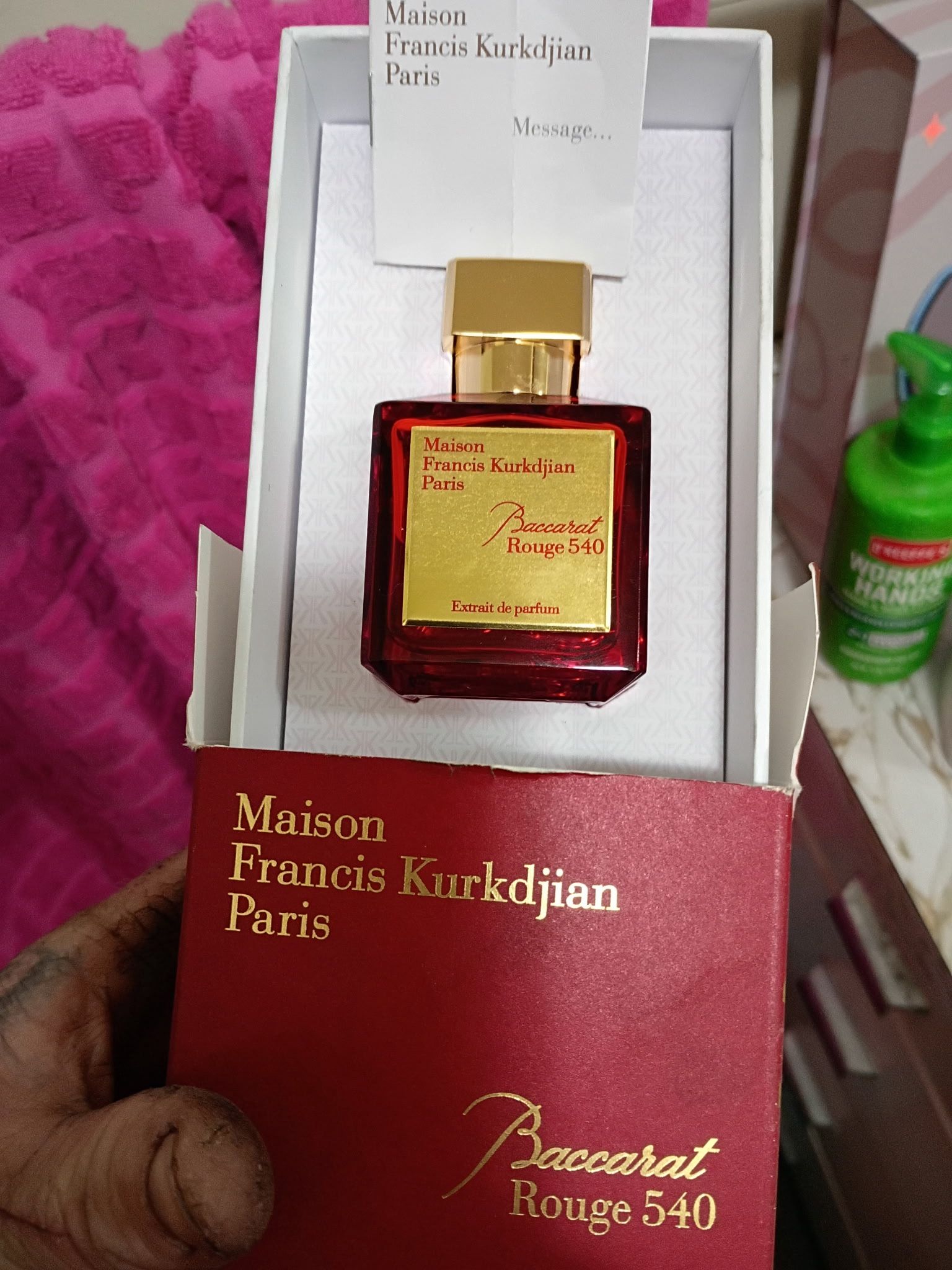Perfume Manison Francis Kurkdijian Paris