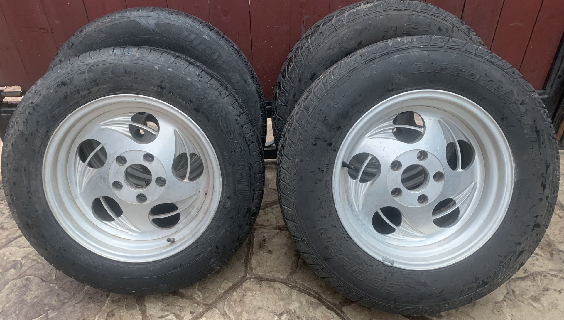 RARE, Hard 2 Find 5x5 BUDNIK 17” Polished Wheels, 8’s/9’s, NO CAPS, $400 FIRM