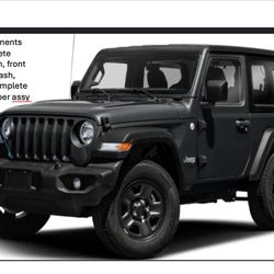 2020 Jeep Wrangler Front Bumper And Components