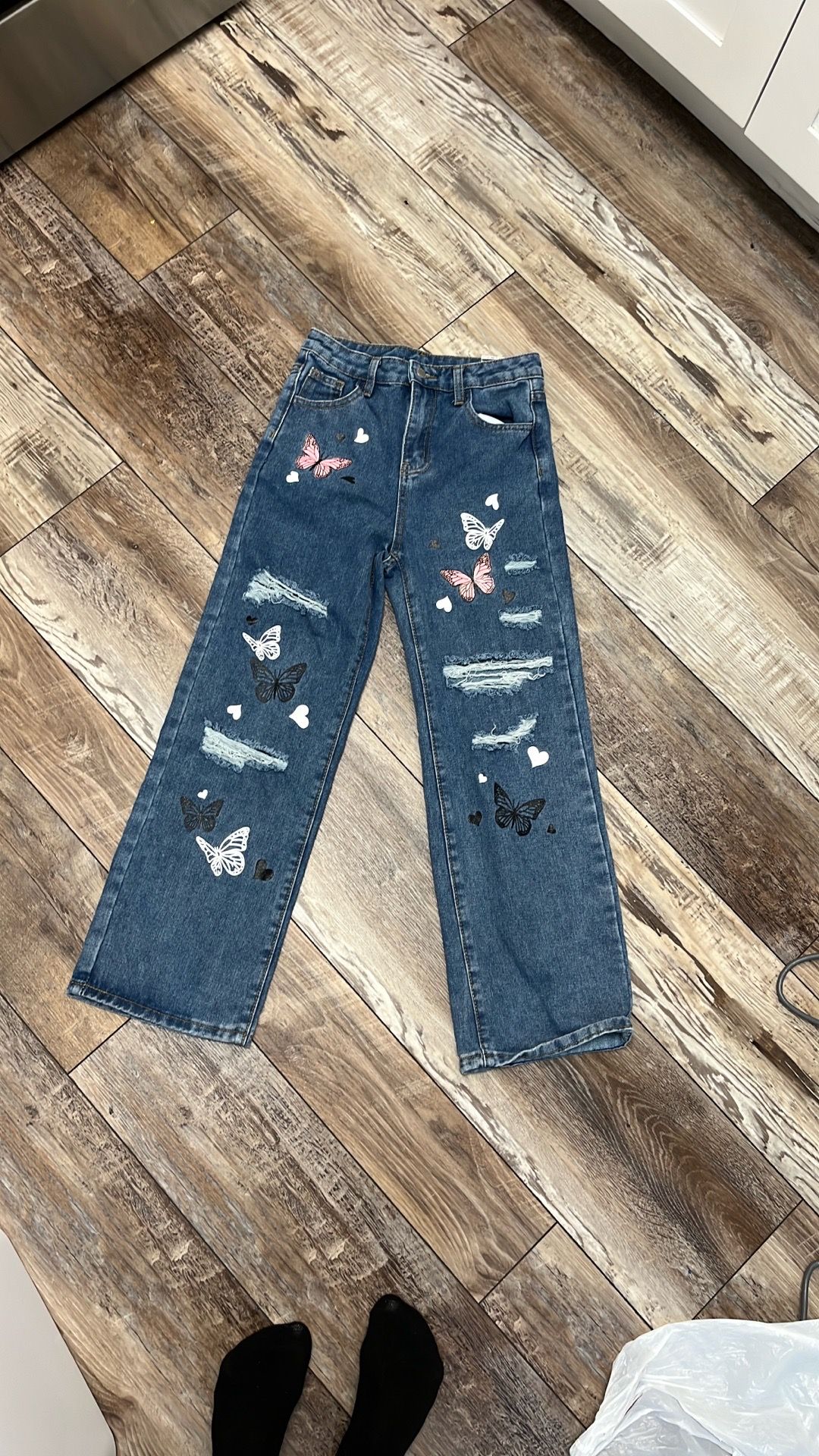 Girls jeans size 10-11 y