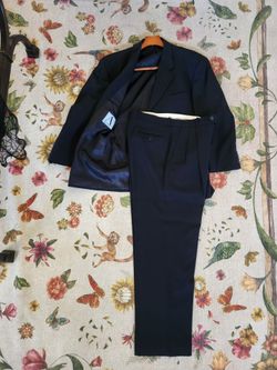 Alfani Suit Black Size S42 Great Condition