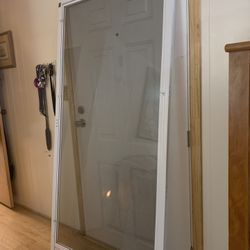 Glass Storm Door