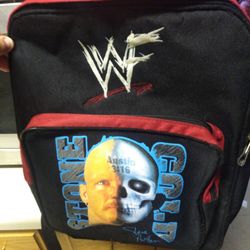 Wwf Stone Cold Backpack Make Reasonable Offer