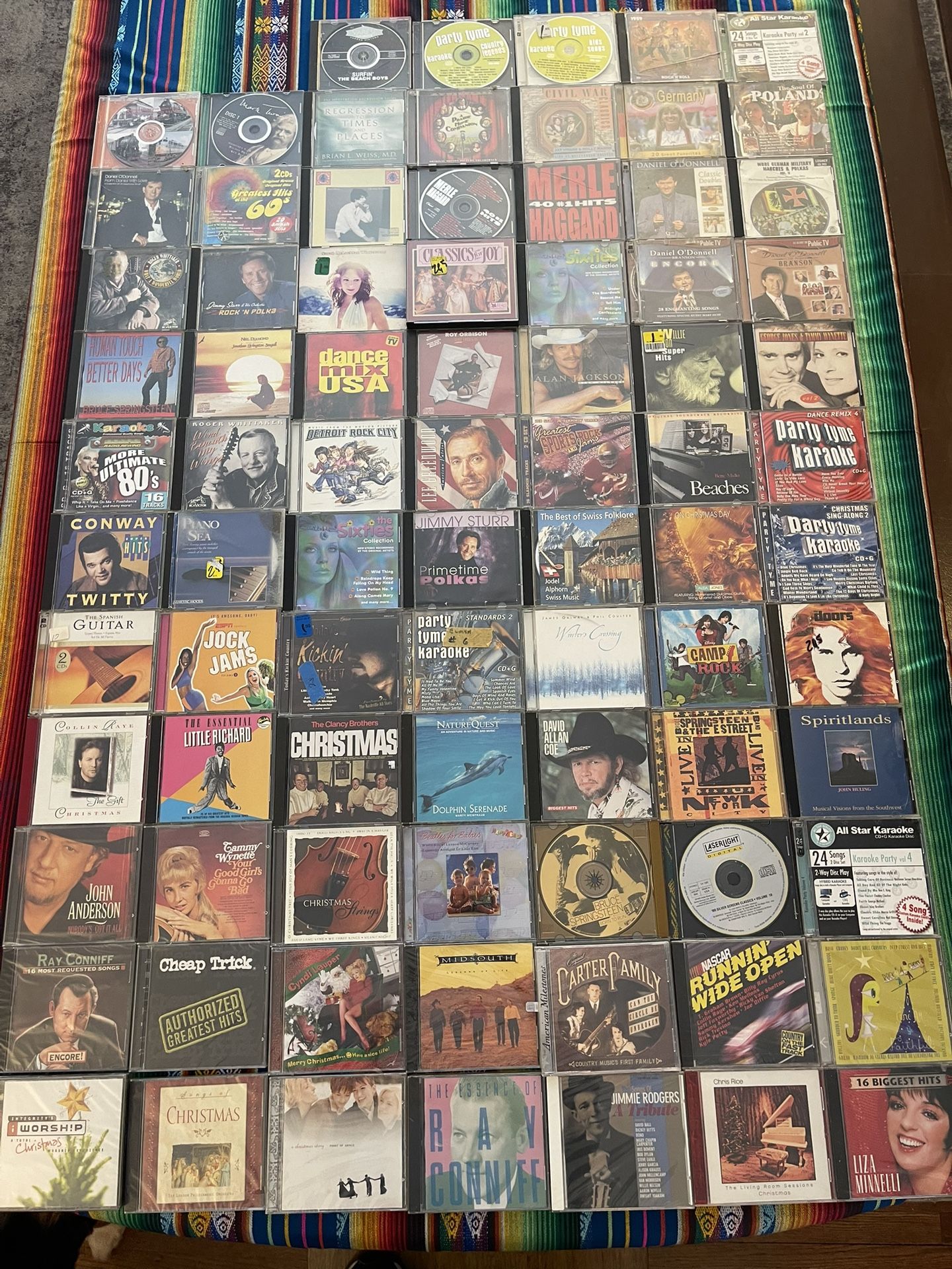 Random Eclectic Lot of More Than 83 CDs Including 17 that are Brand New in Original Sealed Packaging