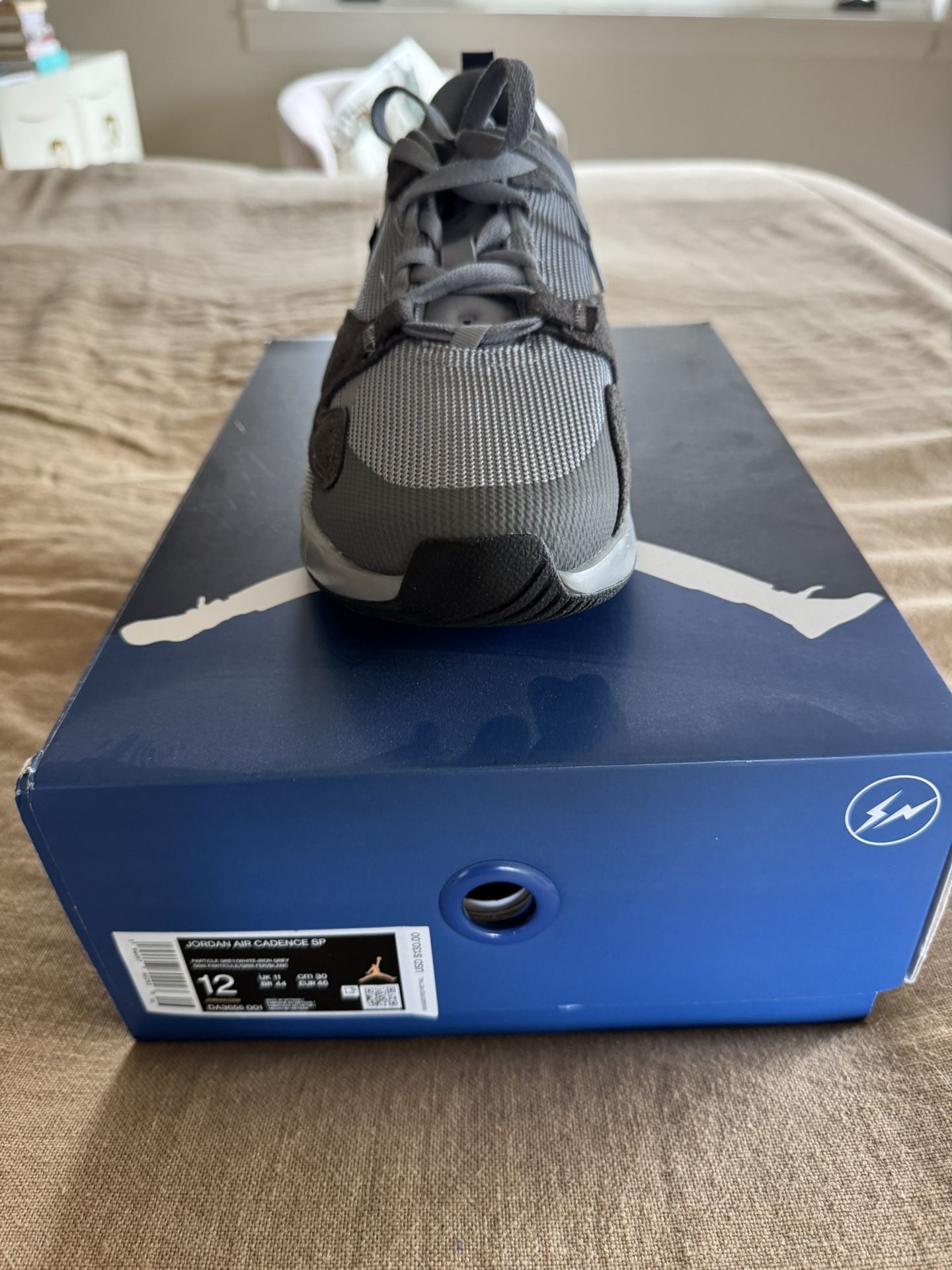 Jordan x Fragment Air Cadence Size 12