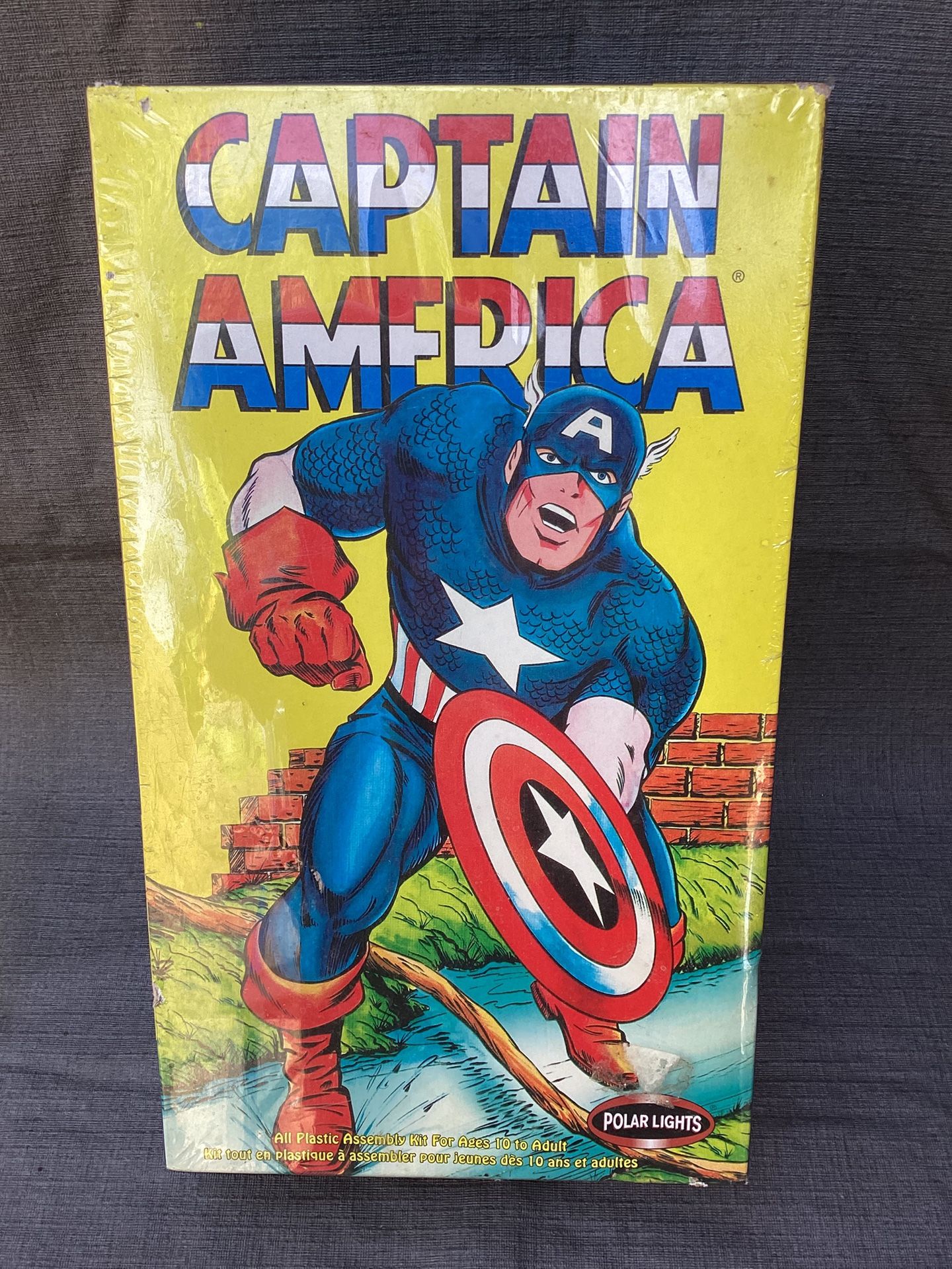 Marvel Captain America Polar Lights Sealed Model Kit 2004 Sealed New