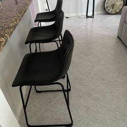 Three Bar Stools