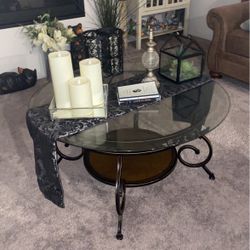 Vintage Round Coffee Table 