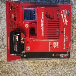 M18 18-Volt Lithium-Ion XC Starter Kit with One 5.0Ah Battery and Charger