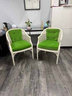 Wicker Armchairs