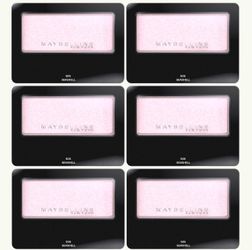 6 Pieces Of Maybelline New York Expert Wear Eyeshadow, 50S Seashell, Singles, 0.09 Ounce