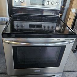 STAINLESS STEEL GLASSTOP STOVE.......$ 300
