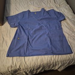 SCRUB TOP 2XL