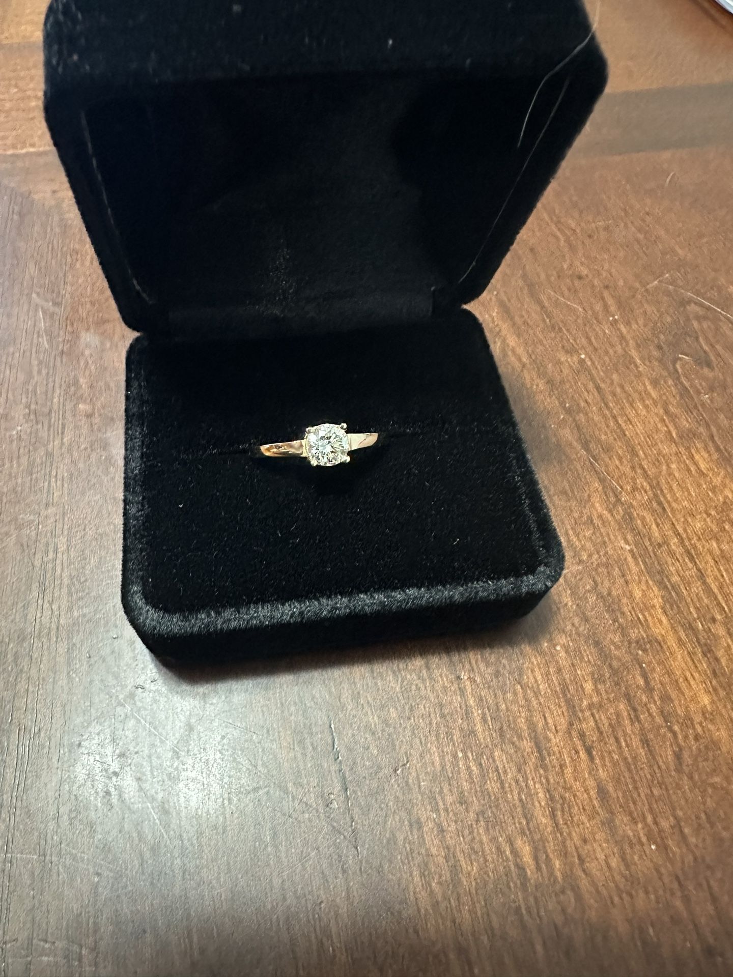 14k Diamond Ring