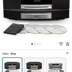 Bose music System III Home Audio Sound System With cD Changer