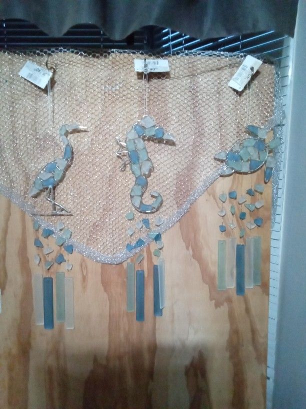 Sea Glass Wind Chimes