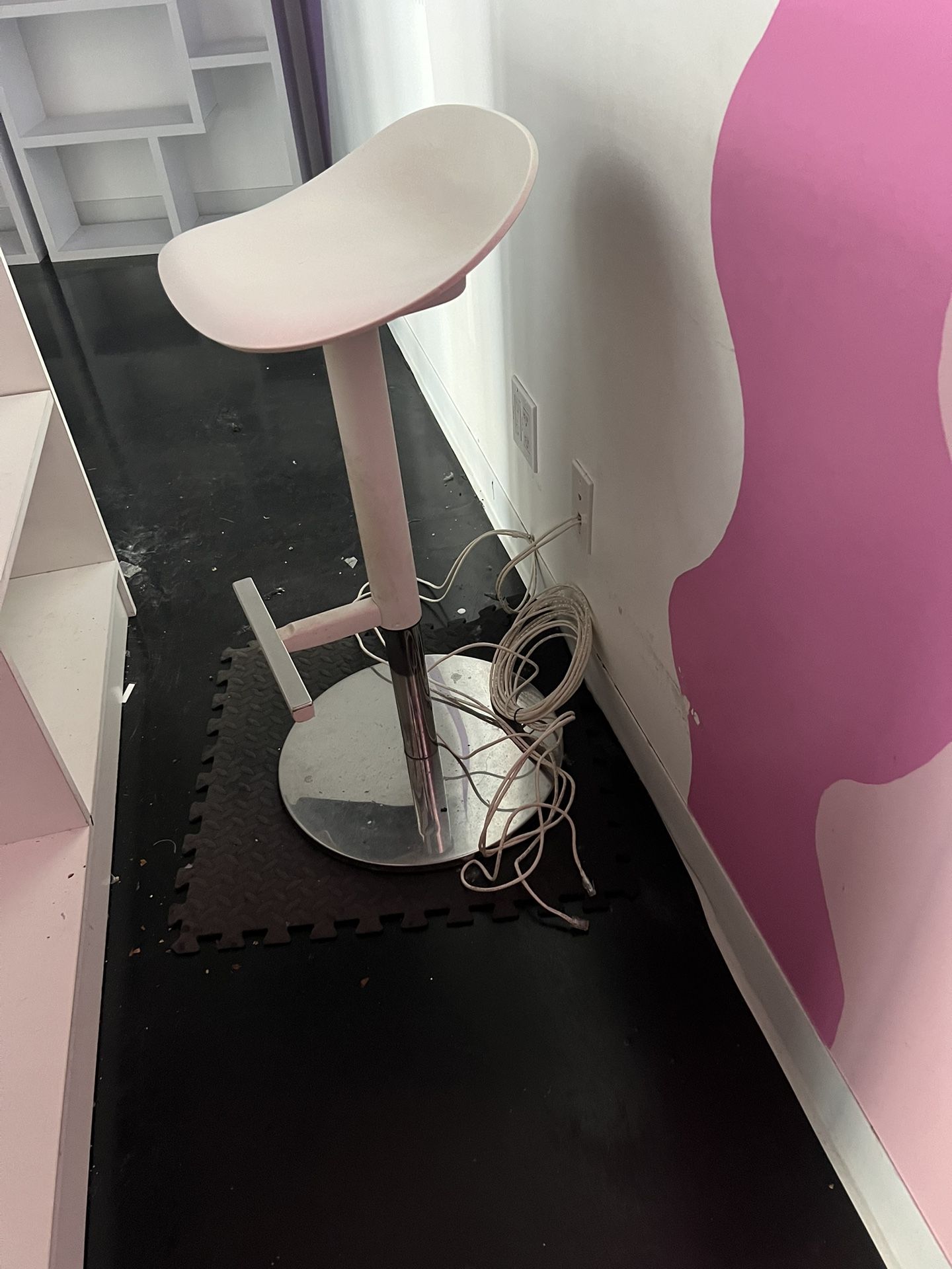 Bar Stool White