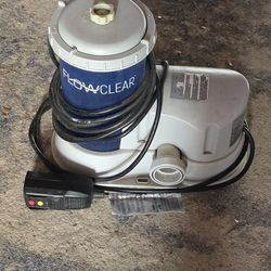 Coleman flow clear swimming pool pump