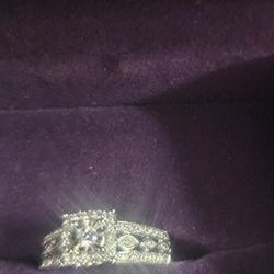 Wedding Rings 10k White Gold 