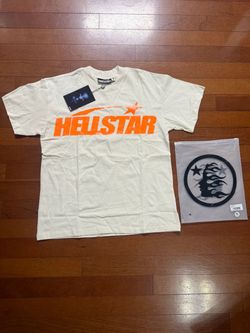 Hellstar Classic Logo T-Shirt White/Orange