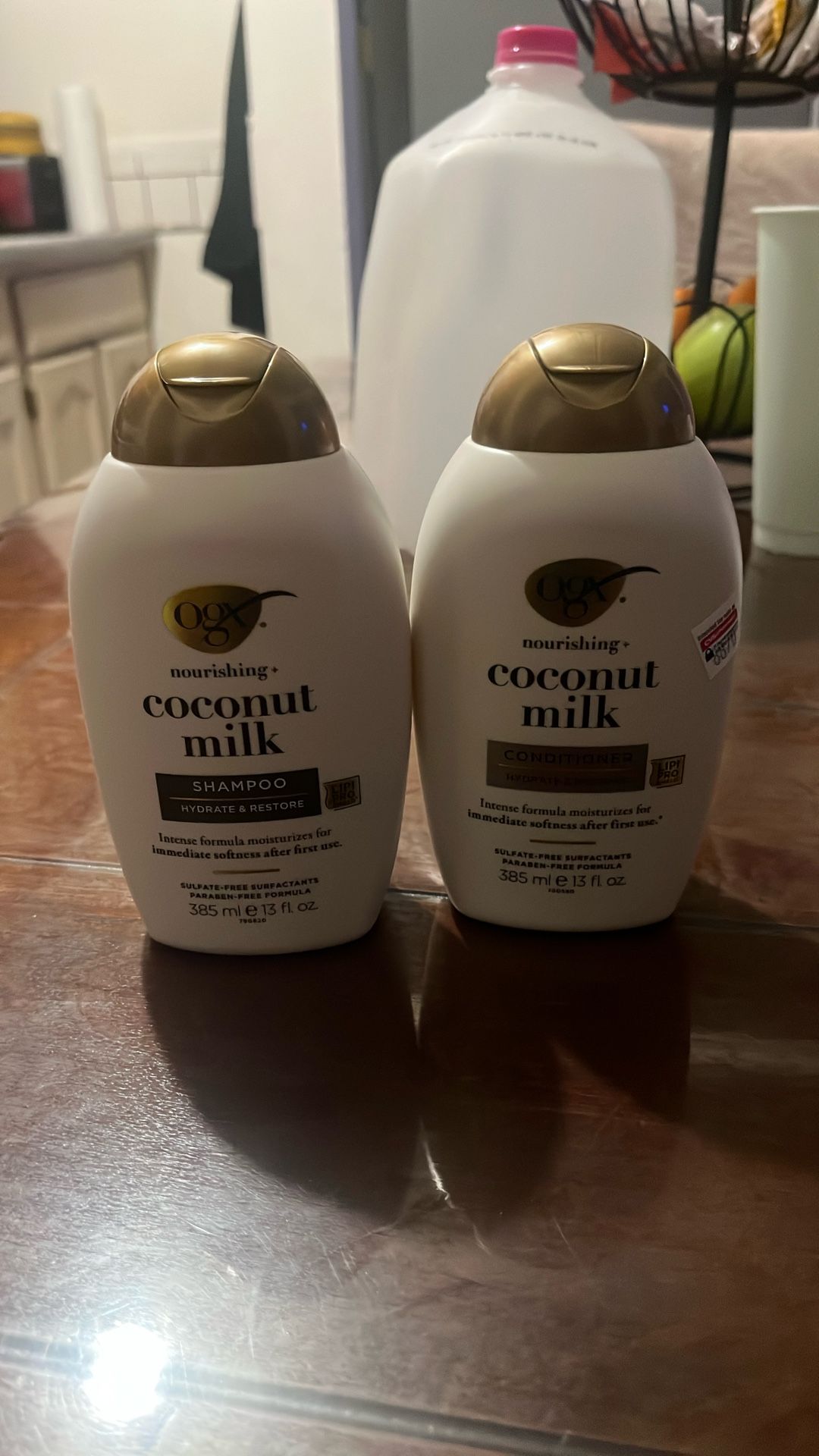OGX Shampoo and Conditioner