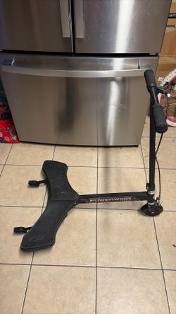 Razor PowerWing Black Kick Scooter with Rear Brakes Powerwing Model