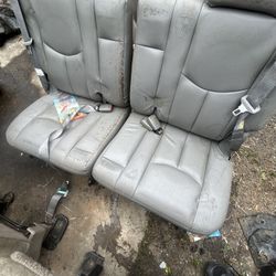 3rd Row Leather Seats Chevy Tahoe Suburban GMC Xl Parts