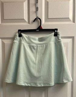 Brand new Girls mint A line skirt with built in shorts size XL