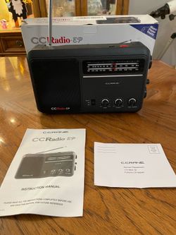 C. Crane CCRadio-EP AM/FM Portable Radio with Box and Manual - See Description!!!