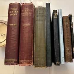 Unique Antique Books 1800’s-1900’s