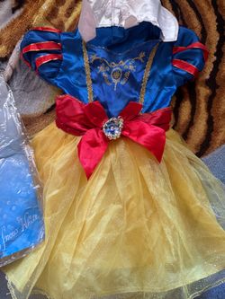 Snow White Costume Toddler Size Small 2T