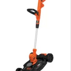 Black+Decker, 3-in-1, 12" Compact Mower, BESTA512CM