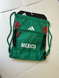 Adidas Mexico Stadium Sackpack Drawstring Bag Soccer Futbol NWT