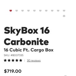 Yakima Skybox 16 Carbonate Roof Box