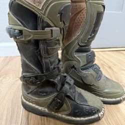 Dirtbike Riding Boots Thor Size Youth 2
