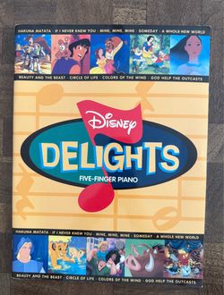 Disney Delights Five Finger Piano