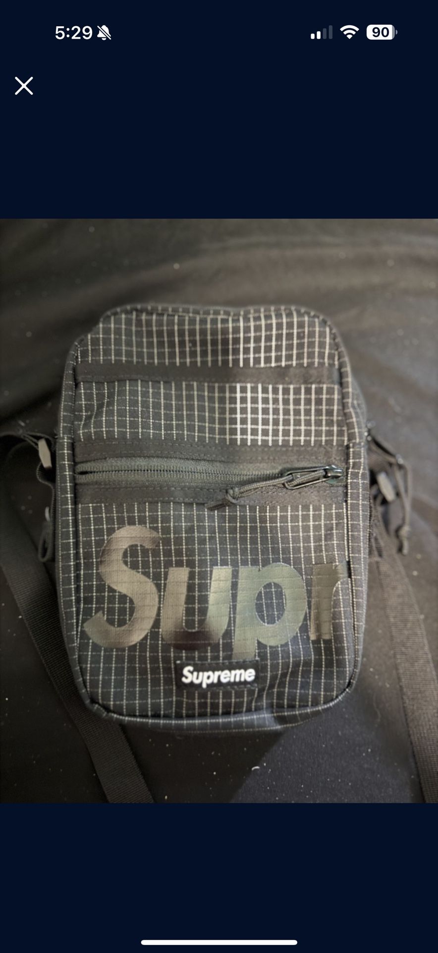 Supreme 3m Reflective Shoulder Bag