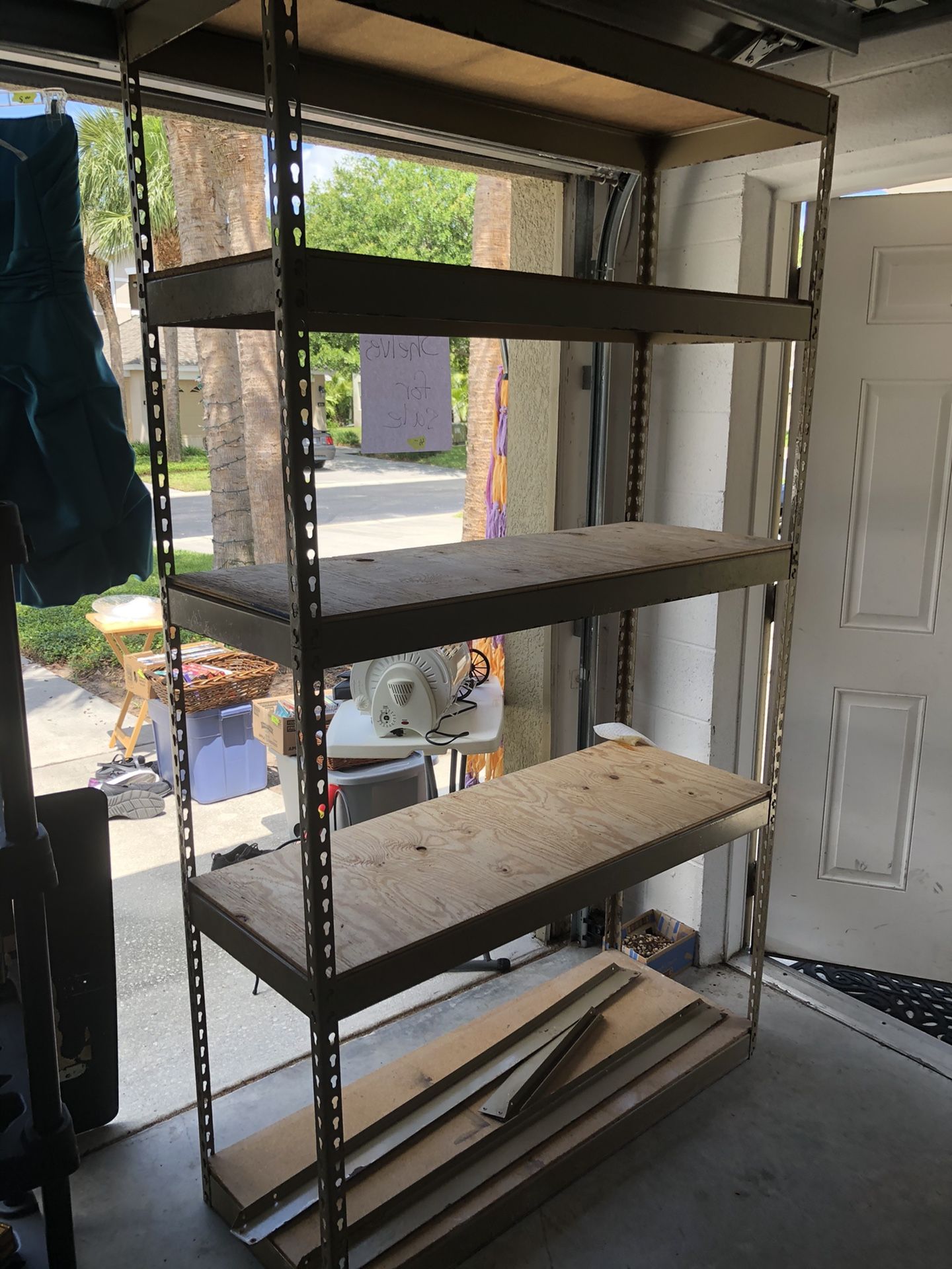 Metal Garage Shelf for Sale in Orlando, FL OfferUp