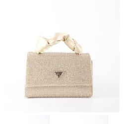 Guess Lua Mini Crossbody Bag Gold